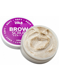 ZOLA EYEBROW SCRUB SOFT VANILLA 100ML