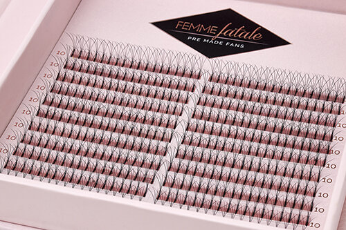 Oh-My- Lash: Pre-Made Volume Lashes 8D - CC krul 